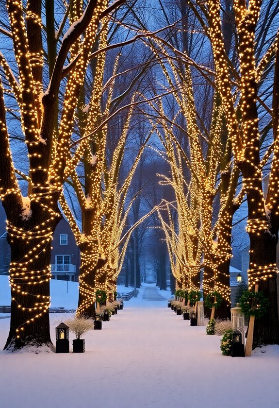 enchanting holiday string lights