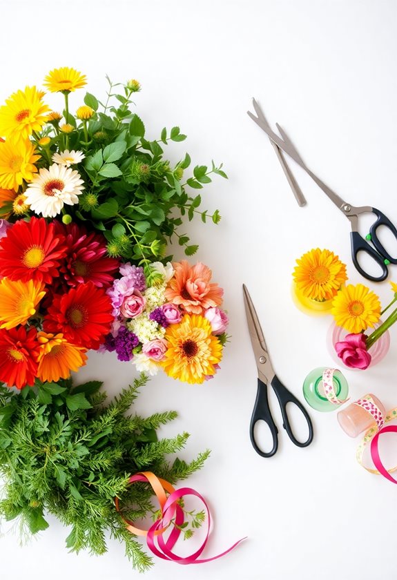 essential supplies for arrangements