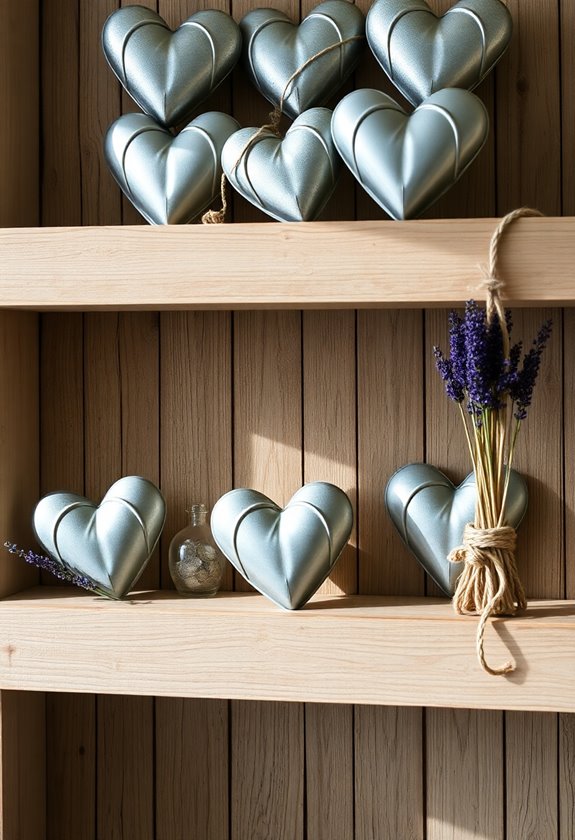 farmhouse rustic metal accents