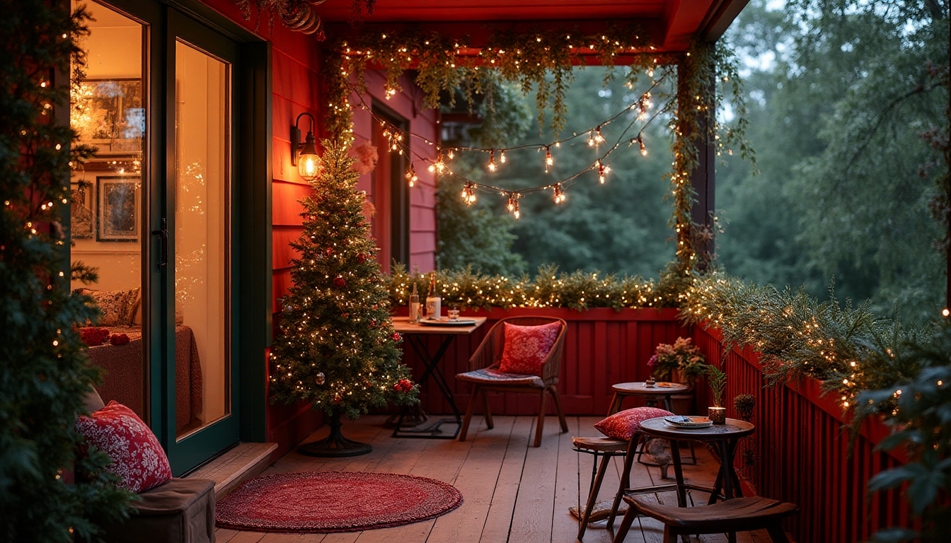 festive balcony color schemes