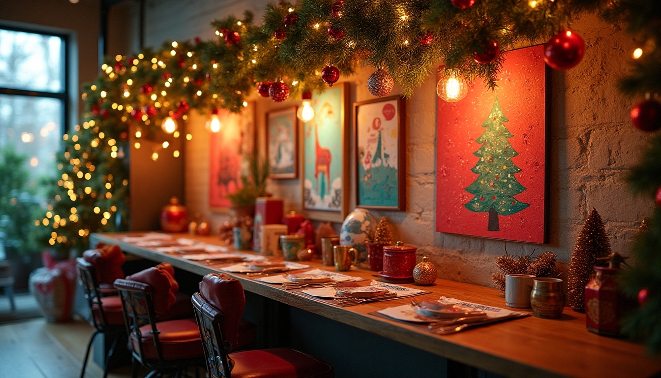 festive cubicle wall decor
