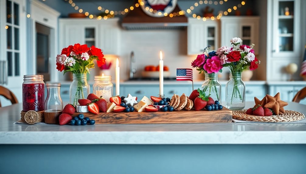 festive july 4th decor