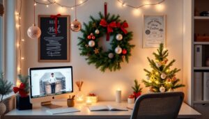 festive workplace decoration ideas