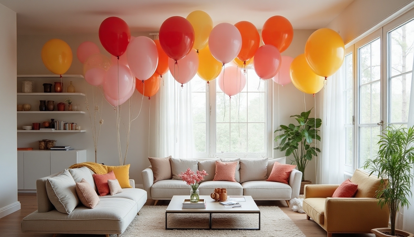floating balloon decoration ideas