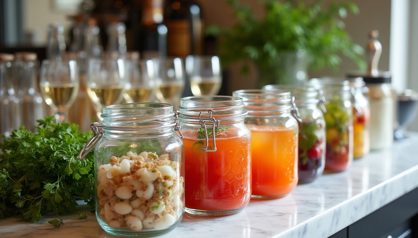 garnish cocktails for celebration