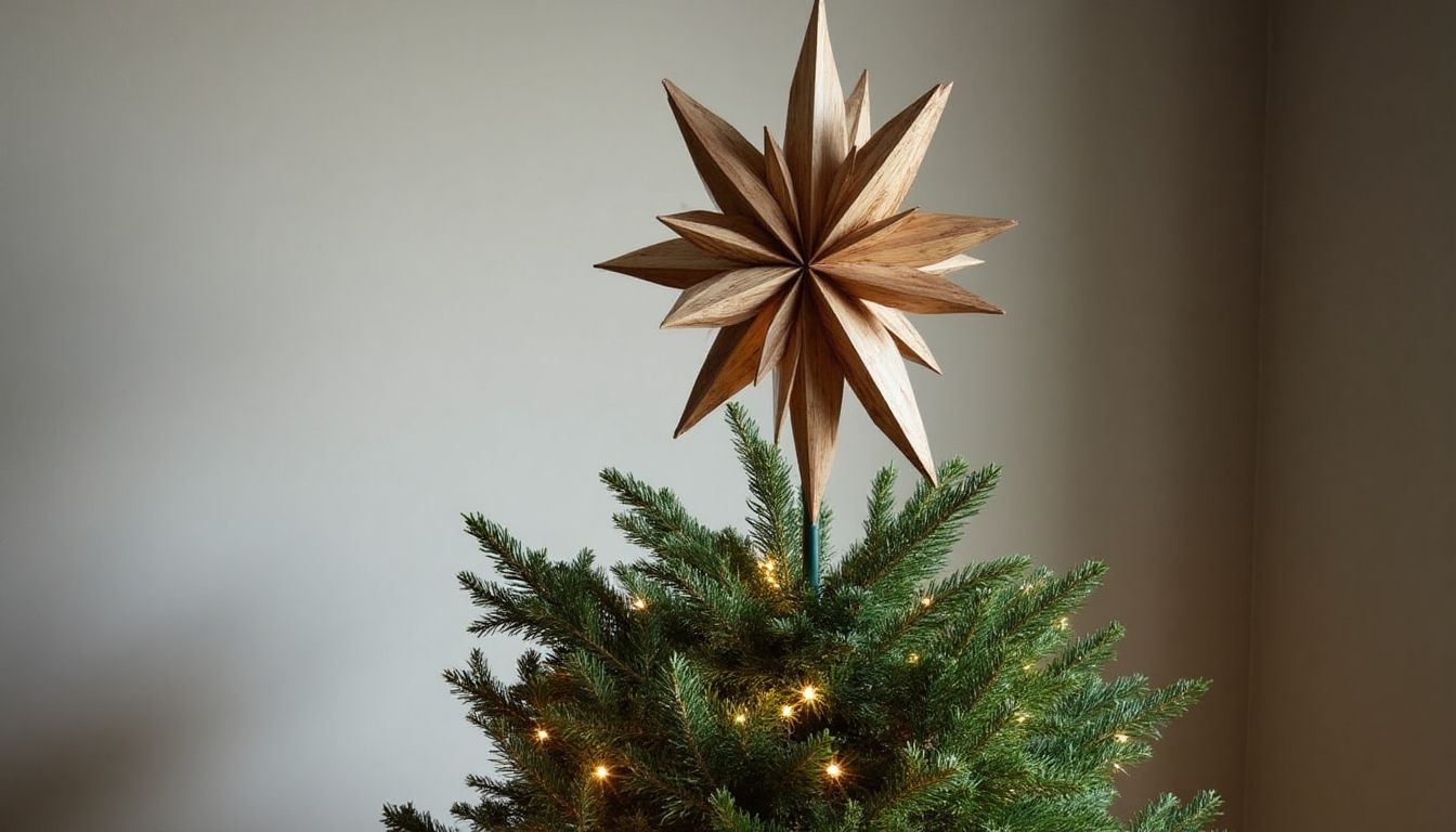 geometric nordic tree toppers