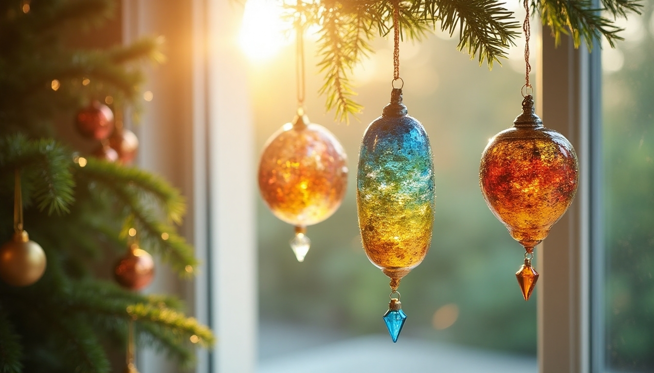 glass ornaments for windows