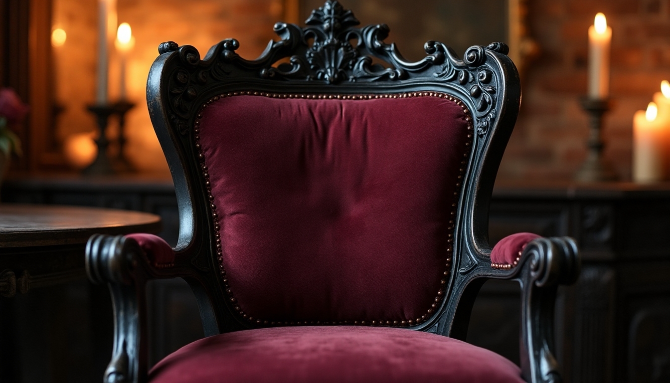 gothic furniture upcycling project