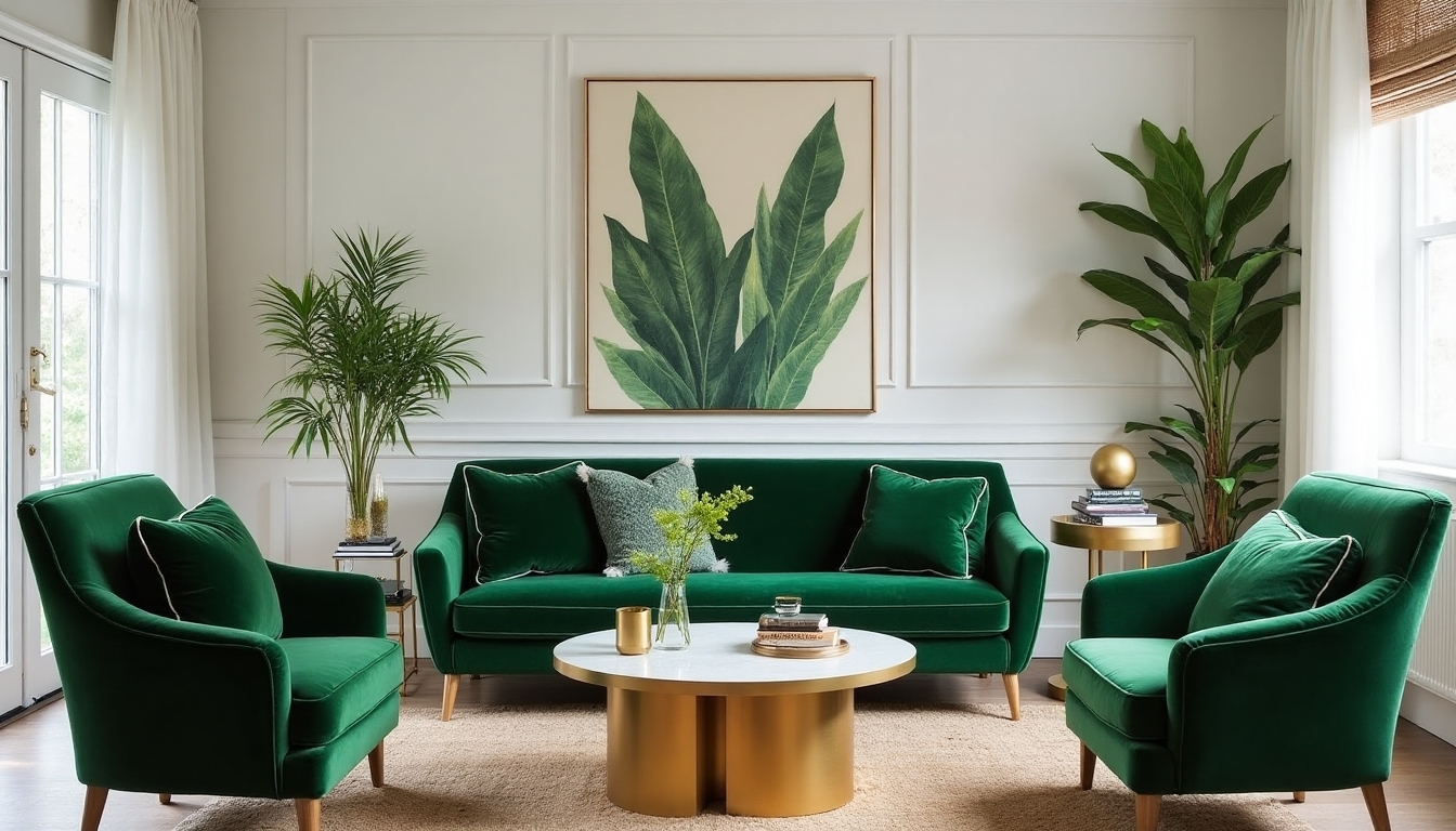 green and gold revival