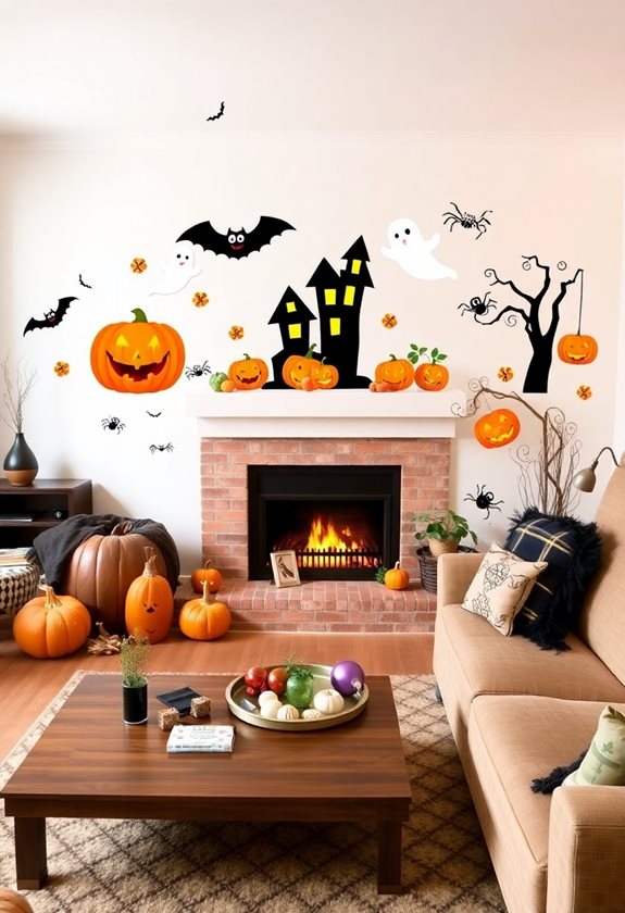 halloween wall sticker ideas