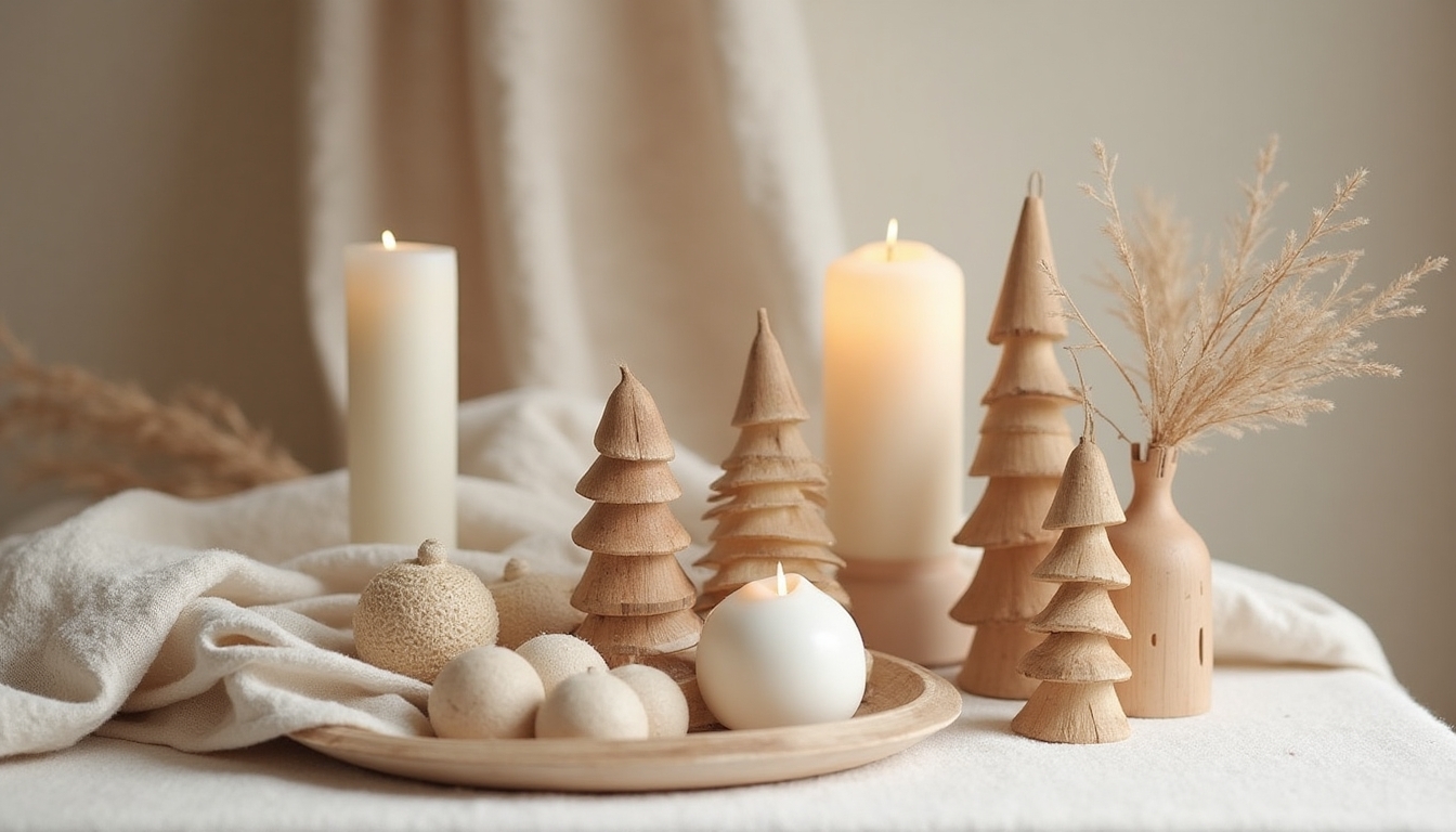 handcrafted ornaments for minimalism