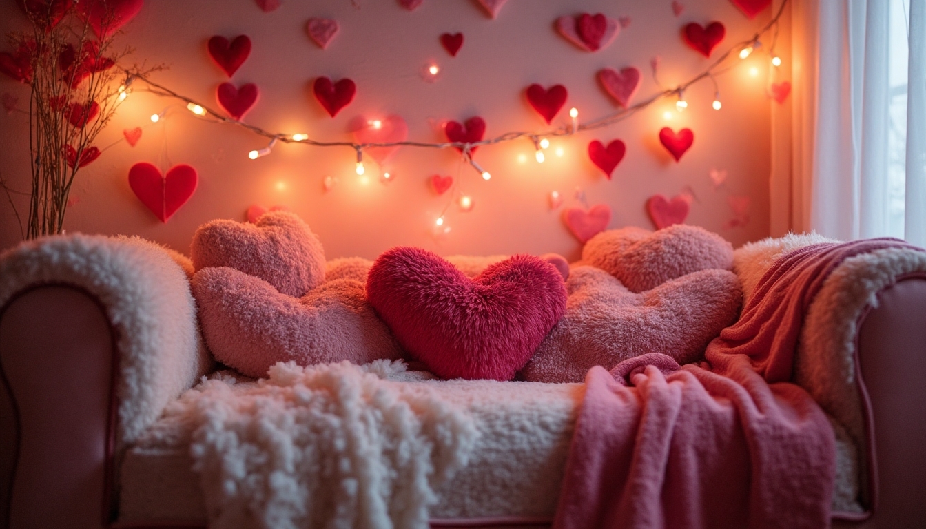 heart shaped reading nook transformation