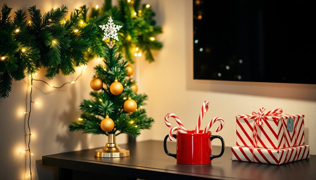 holiday cheer for workspace