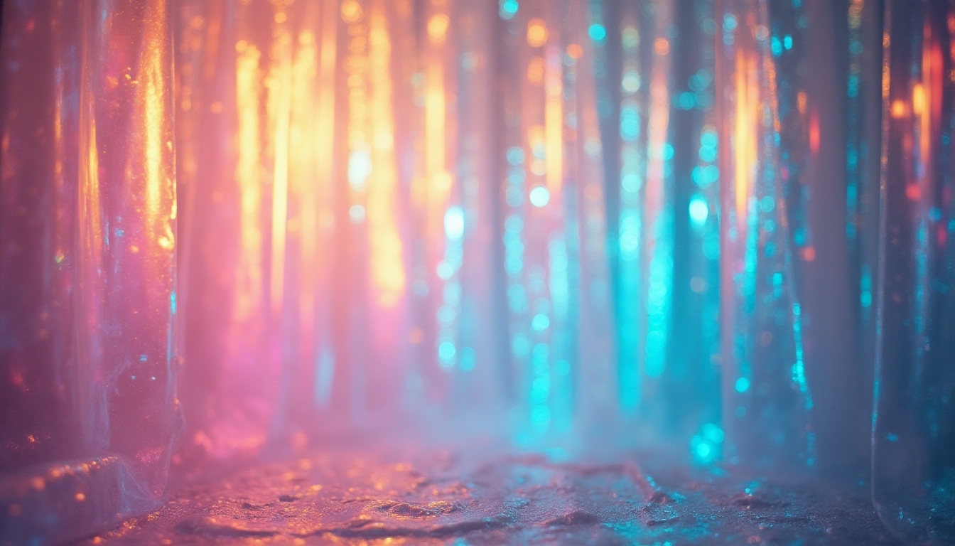 holographic curtain photo backdrop