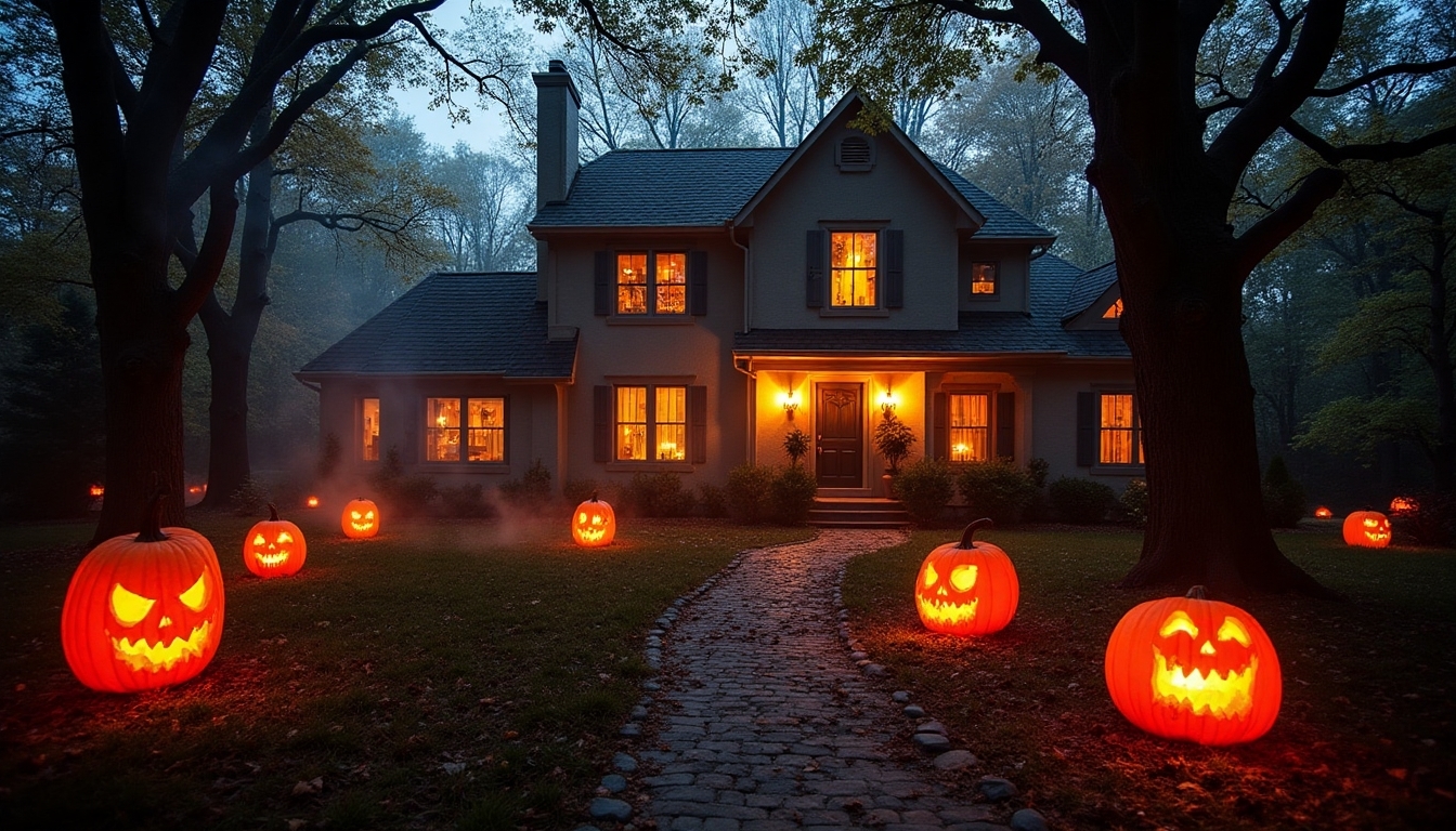 interactive haunted yard experience