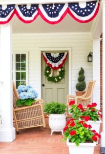 july 4th porch decorations