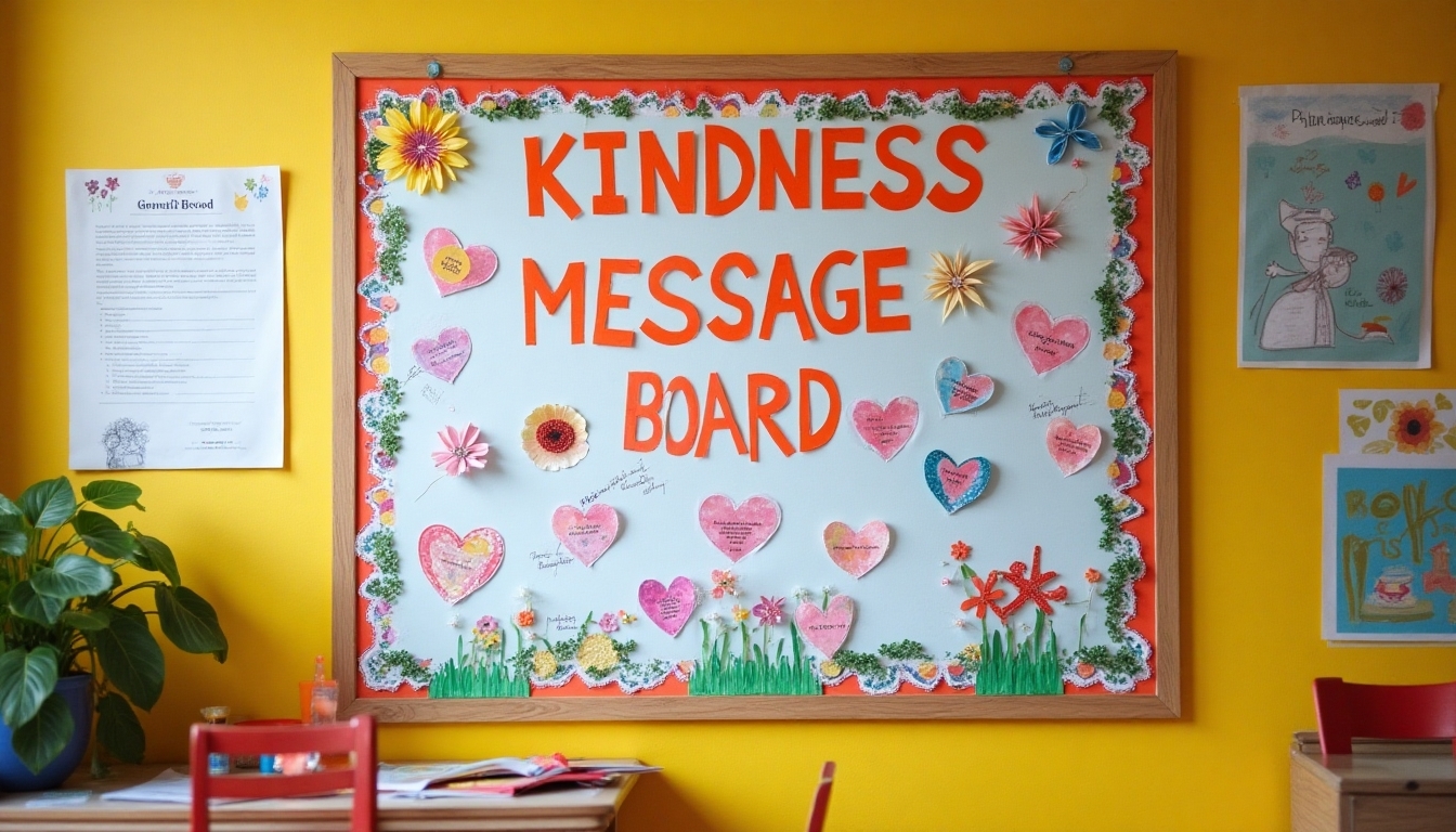kindness message board initiative