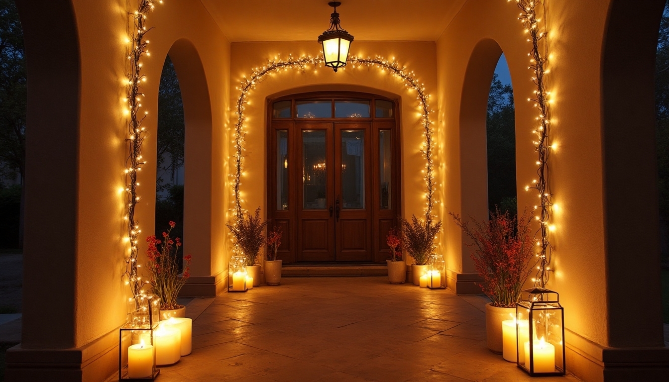 layered lighting for ambiance