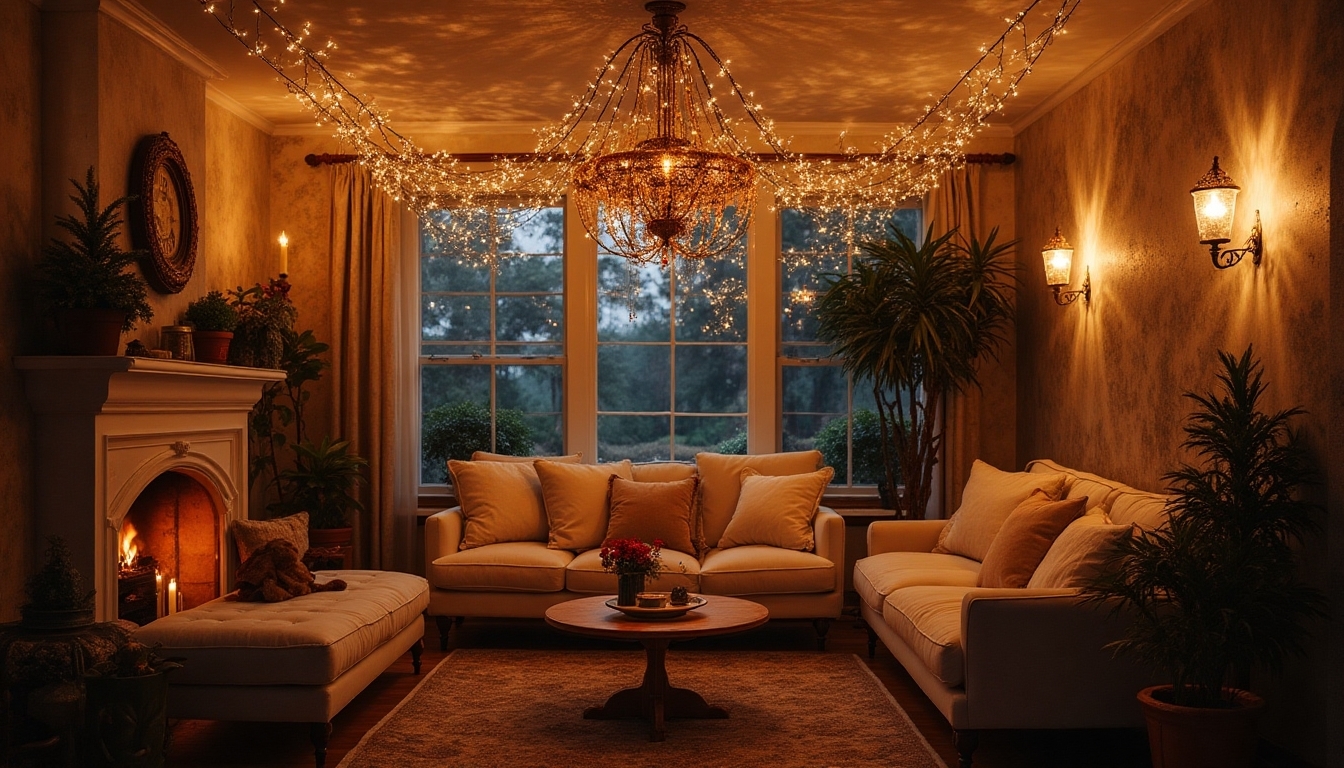 layered lighting for ambiance