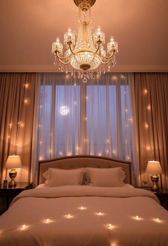 layered soft lighting ambiance