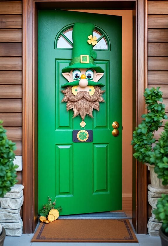 leprechaun door decoration tutorial