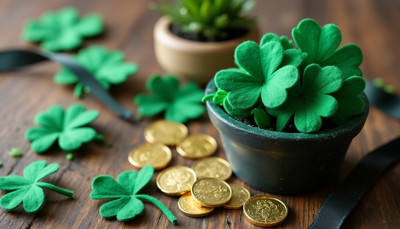 leprechaun hat centerpiece supplies