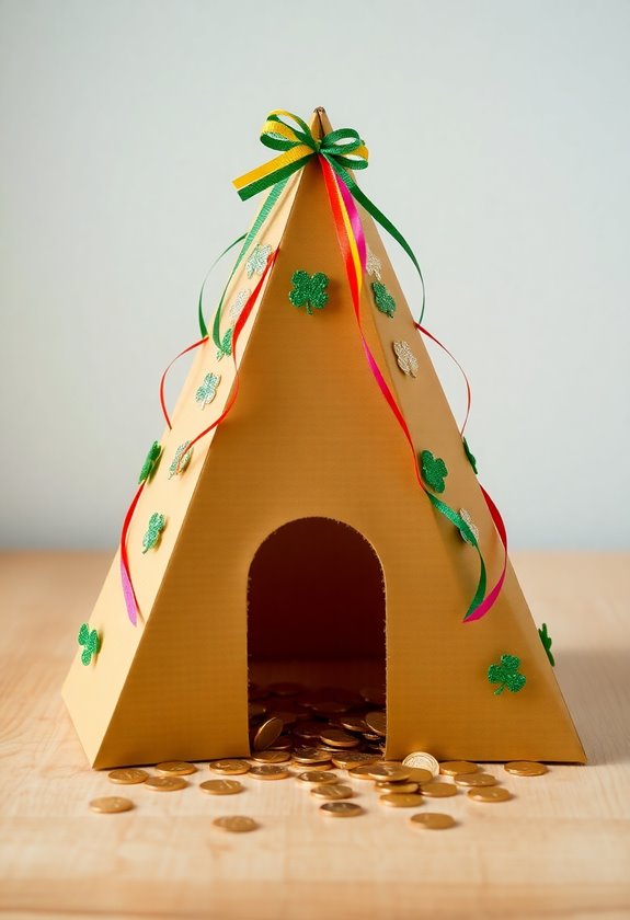 leprechaun trap pyramid design