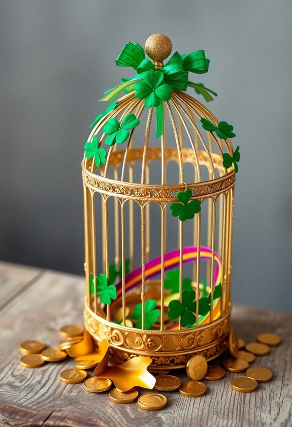 lucky clover cage creation