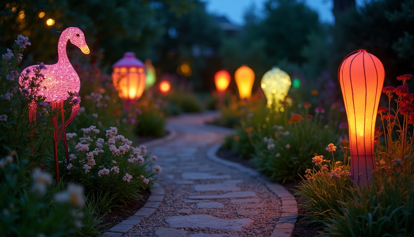 magical easter outdoor decorations