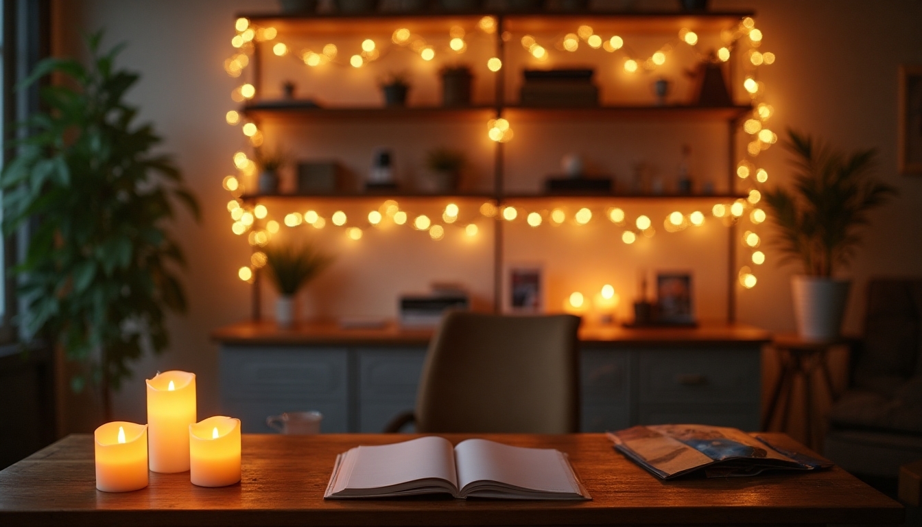 magical holiday office decor