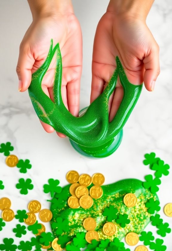 magical st patrick s day slime