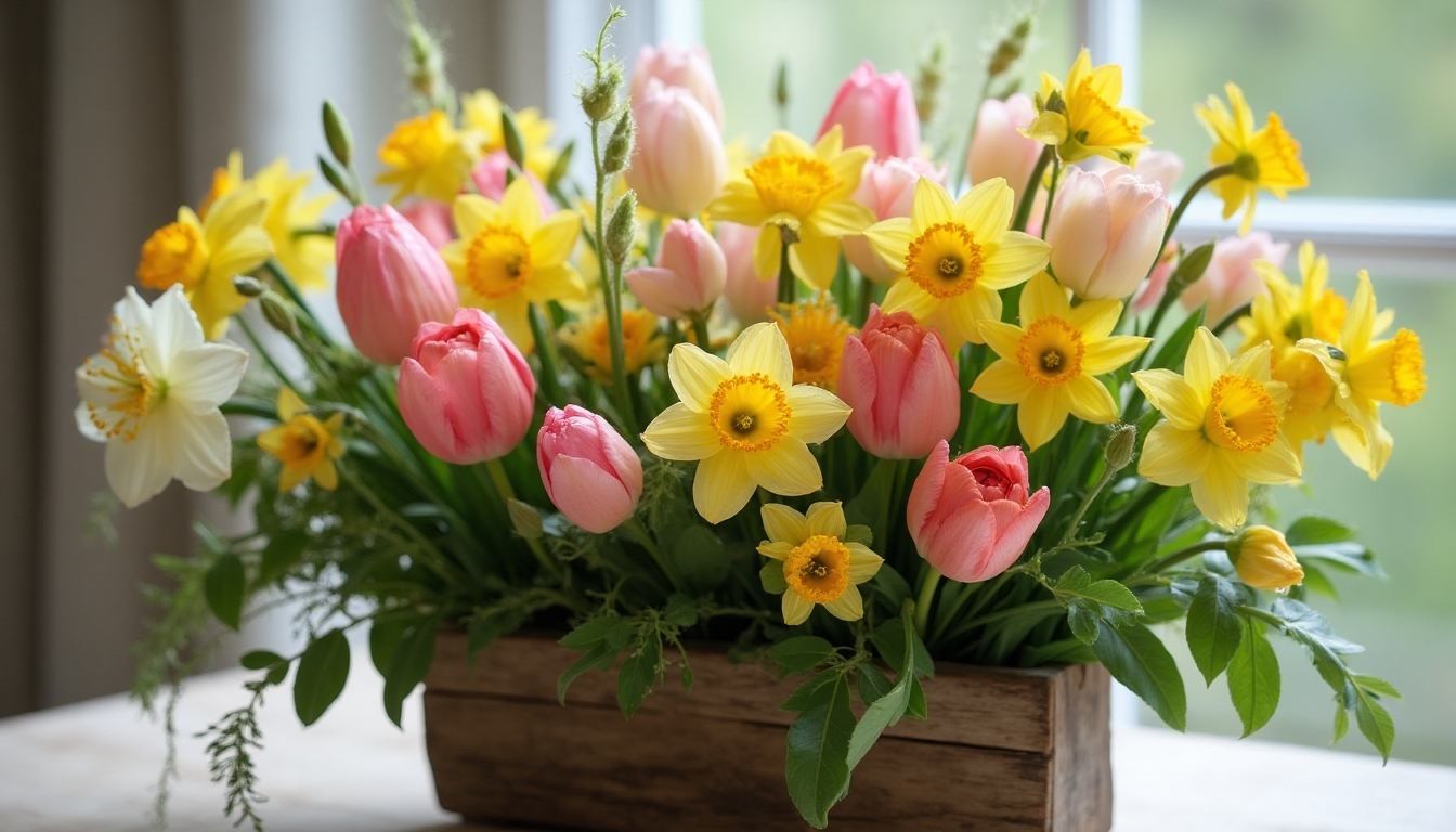 maintain freshness of centerpiece