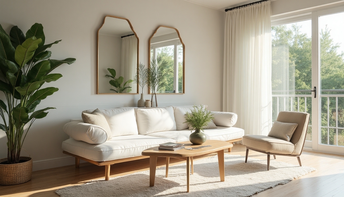 maximize light with mirrors