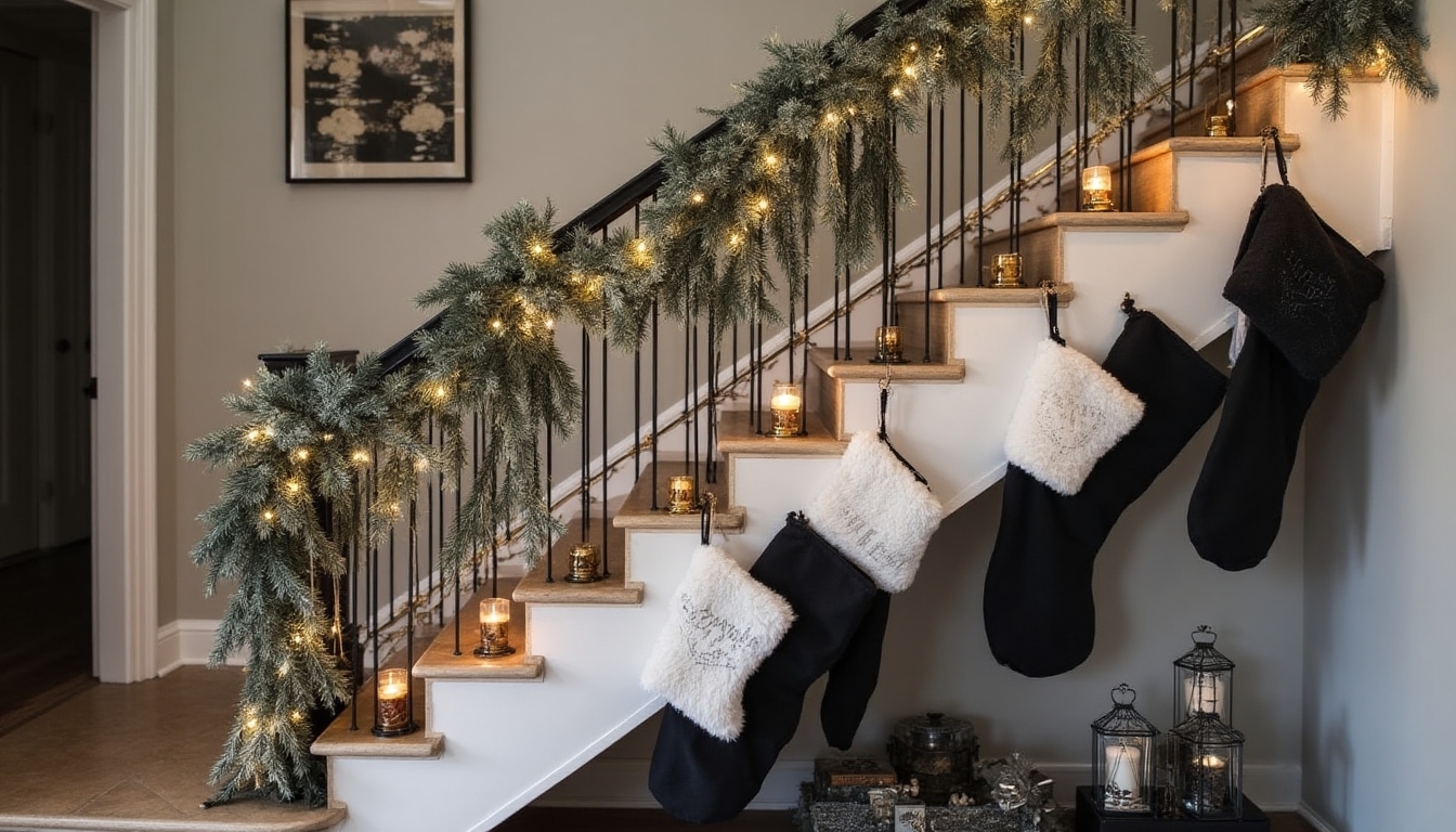 metallic monochrome holiday elegance