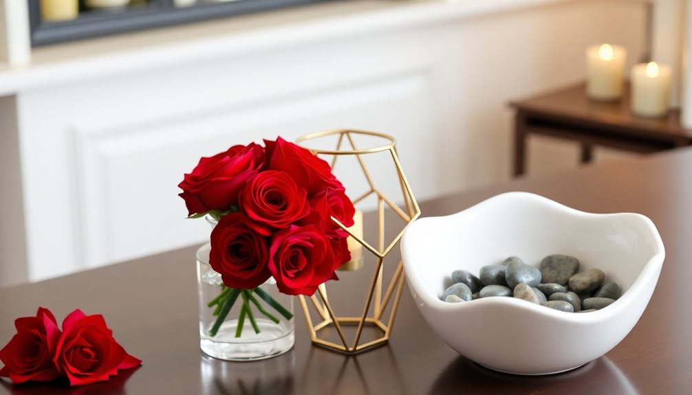 modern valentine s day centerpieces