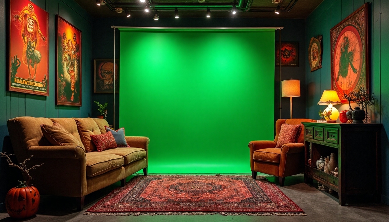 monster movie photo booth