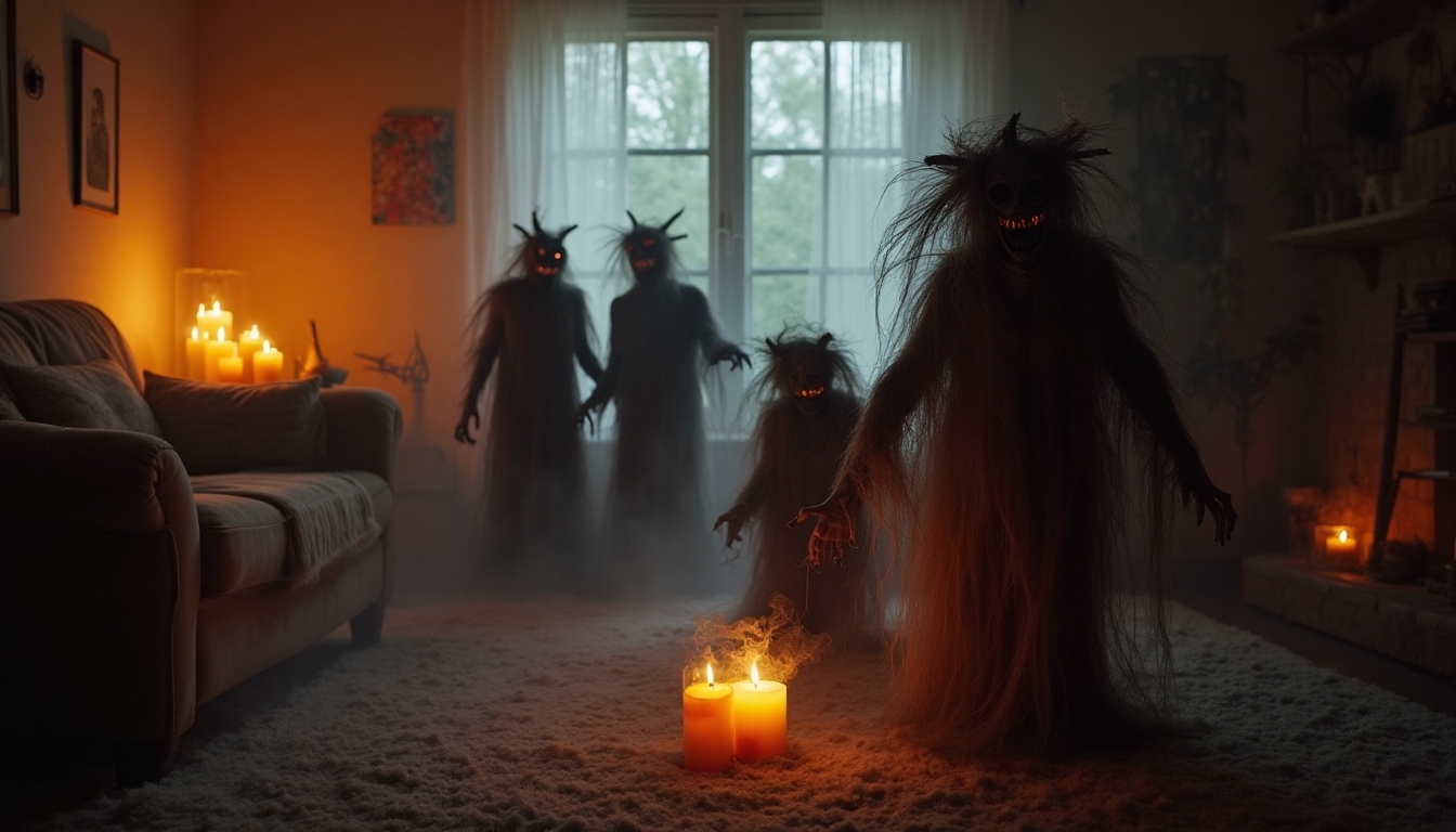 motion activated halloween props