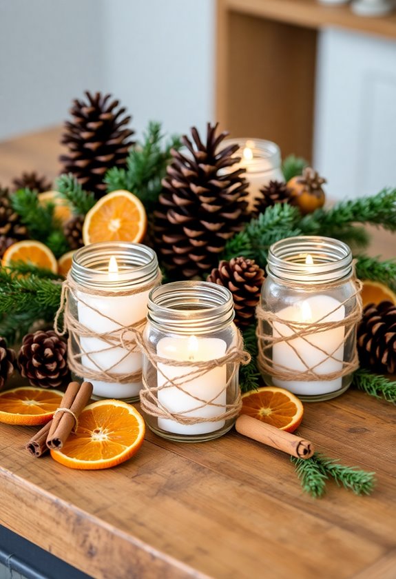 natural holiday decorations ideas