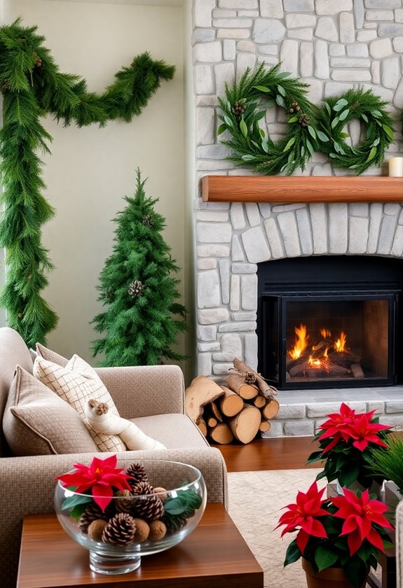 nature inspired holiday decor ideas