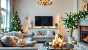 new year living room decor