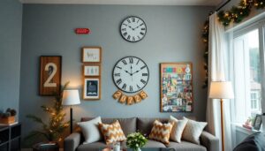 new year wall decorations ideas