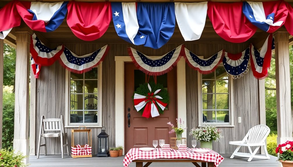 nostalgic fourth of july decor
