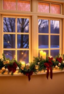 nostalgic holiday window displays