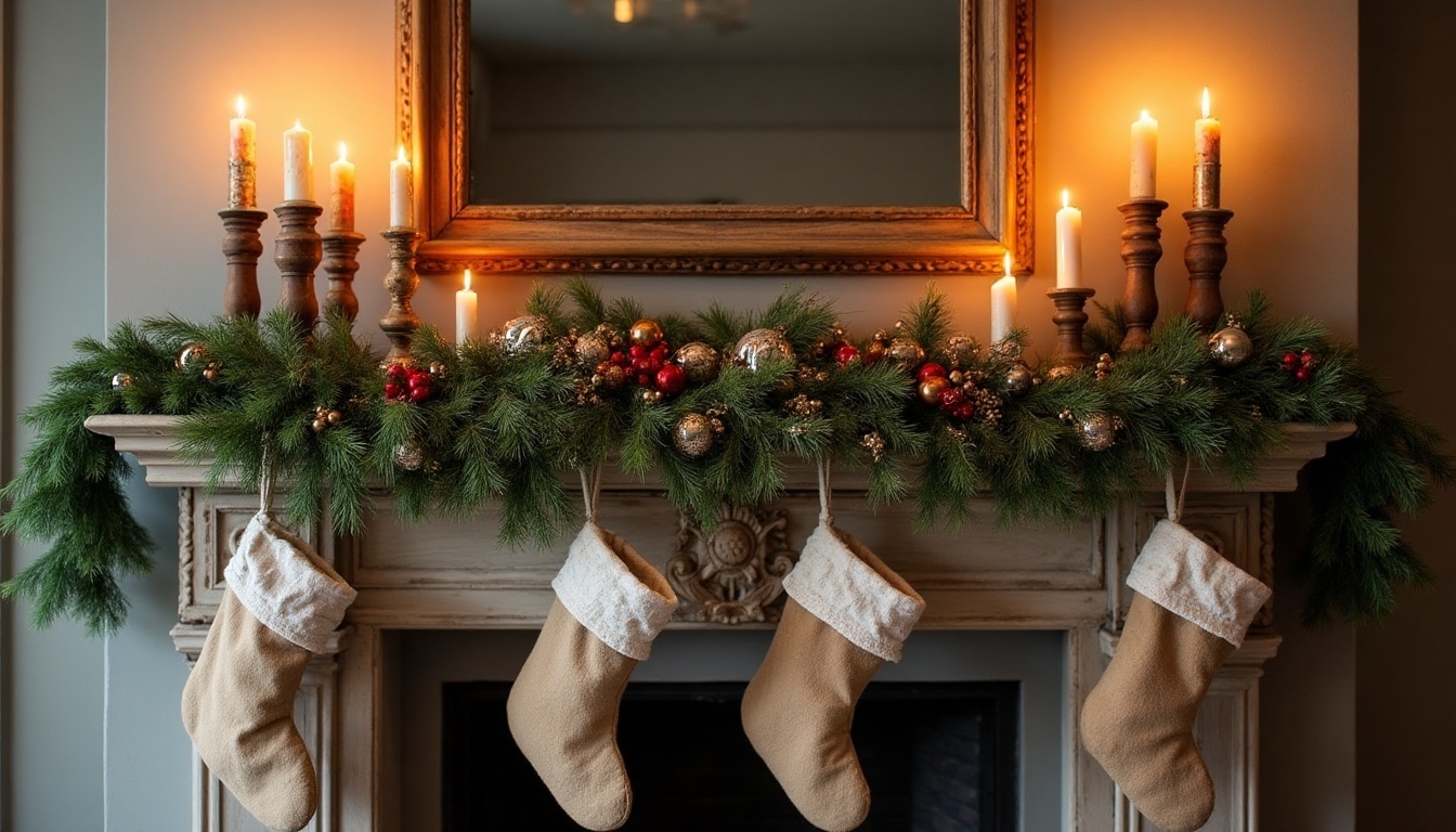 nostalgic vintage christmas decor
