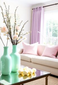 pastel accents for easter