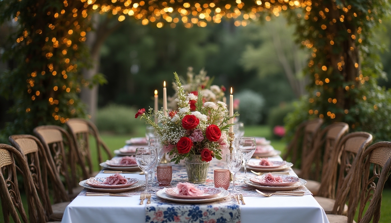 patriotic garden party decorations