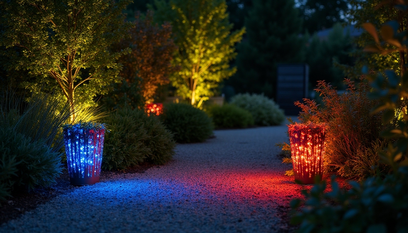 patriotic outdoor lighting ideas