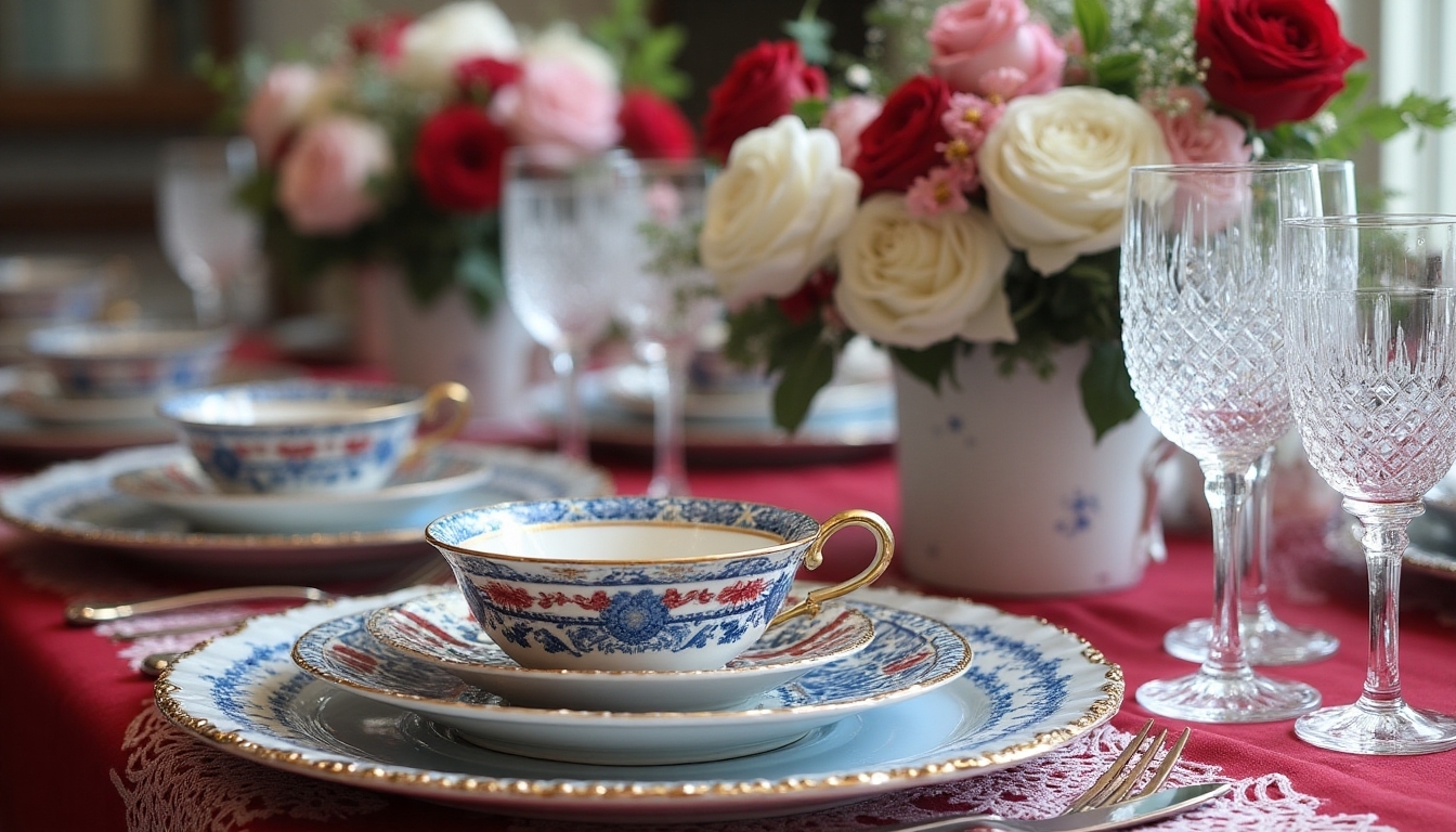 patriotic table display ideas