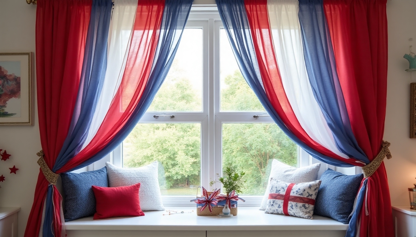 patriotic window decoration ideas