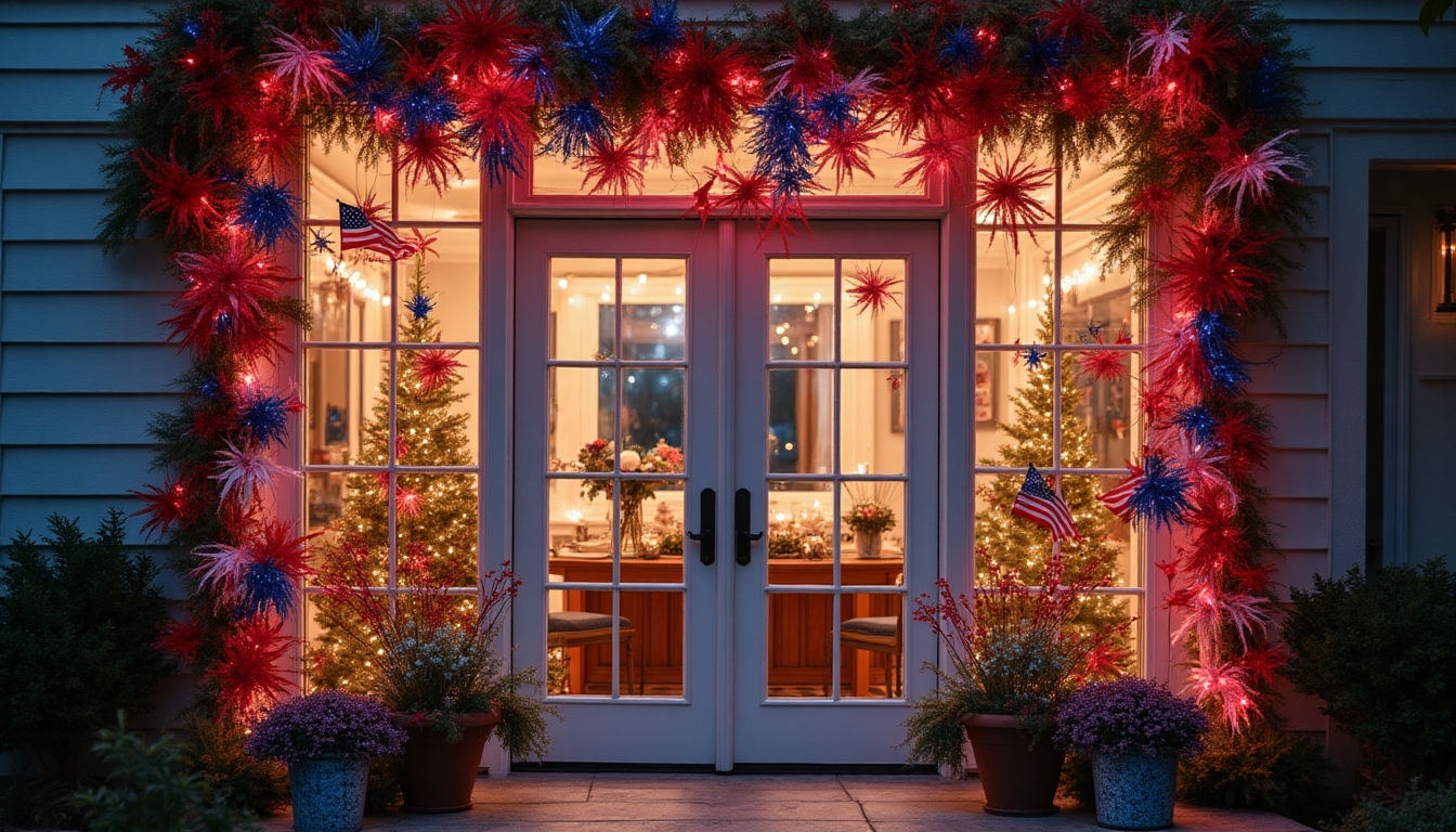 patriotic window decoration ideas